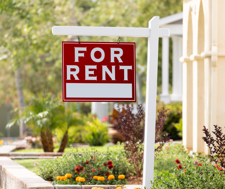 for rent signage