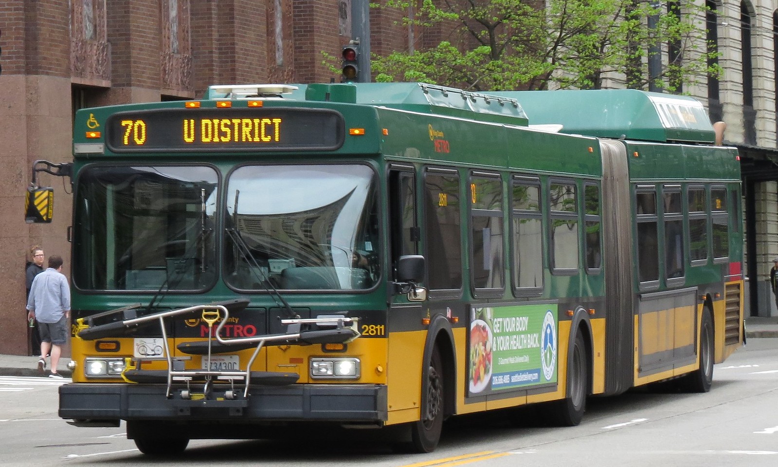 Metro bus in Seattle