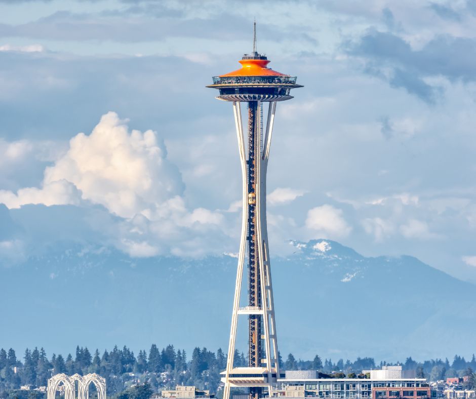 Seattle sky needle landscape