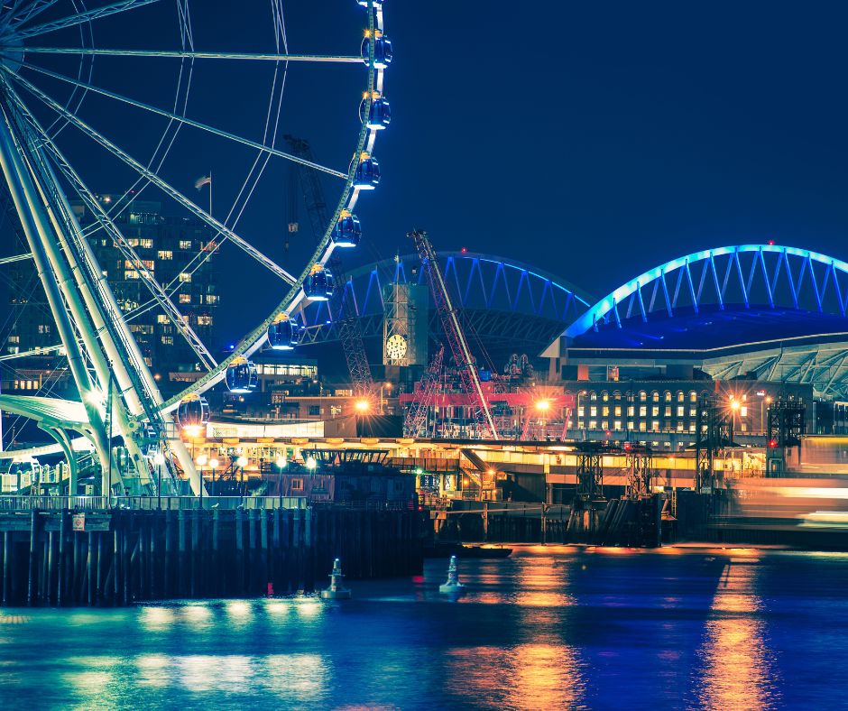 Seattle Waterfront & Great Wheel: Top 5 Must-See Attractions in Seattle for Business Travelers