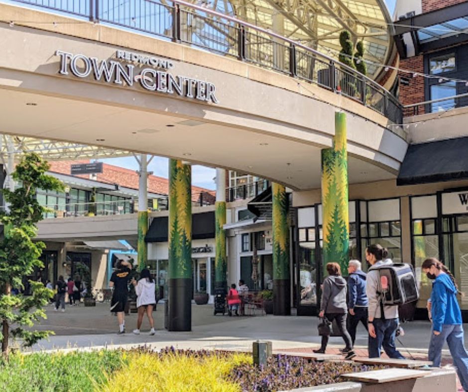 Redmond WA (tech hub) town center